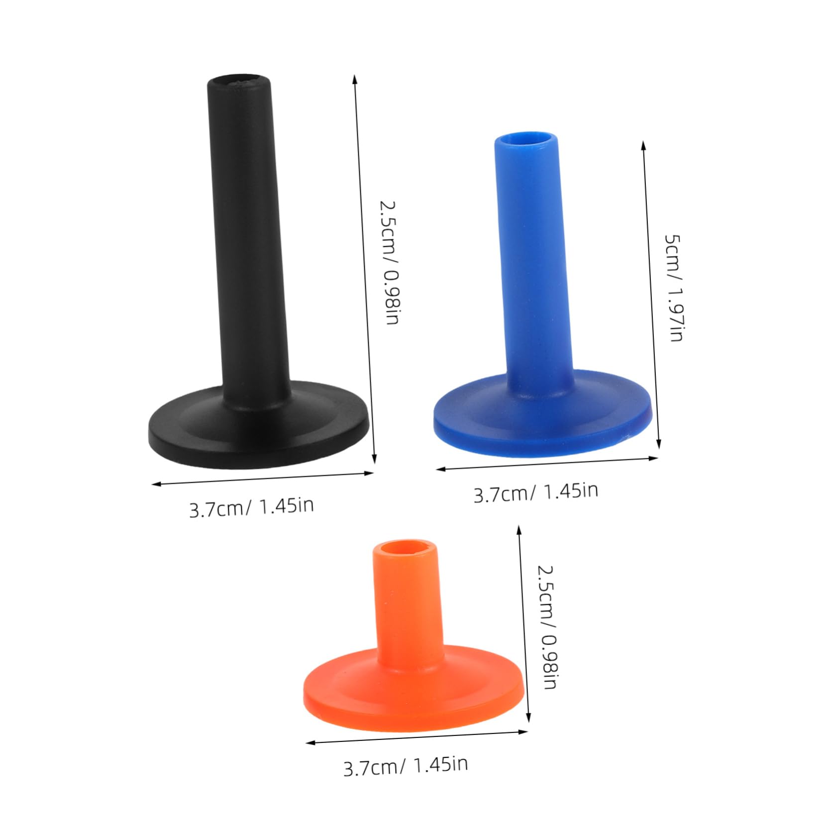 BESPORTBLE 12pcs Cymbal Sleeves for Drum Pads Durable Plastic Drum Accessories with Easy Installation Cymbals for Live Performances Practice and Recording