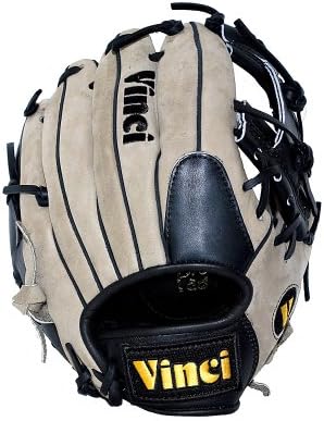 Baseball Glove Model JV25 11.75 inch Sand and Black Kip Leather Baseball Glove I-Web