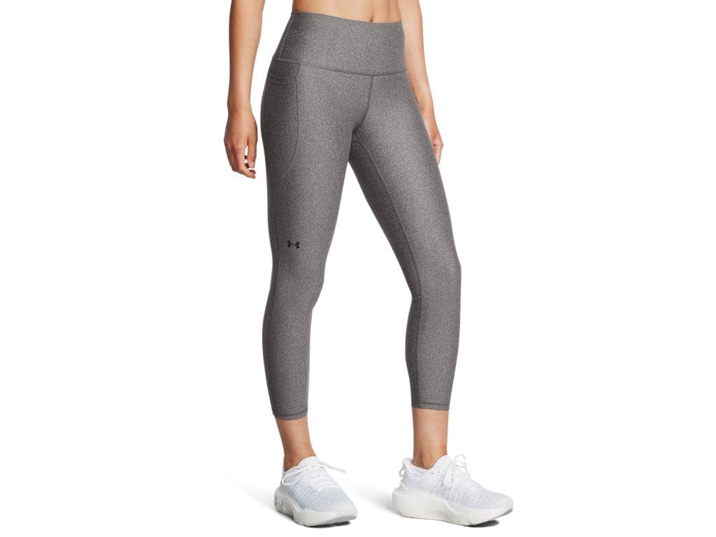 Under Armour Women's HeatGear High No-Slip Waistband Ankle Leggings