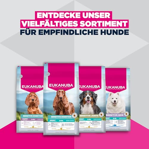 Eukanuba Sensitive Digestion Welpenfutter trocken mit Huhn & Reis, 12 kg – Ansicht 9