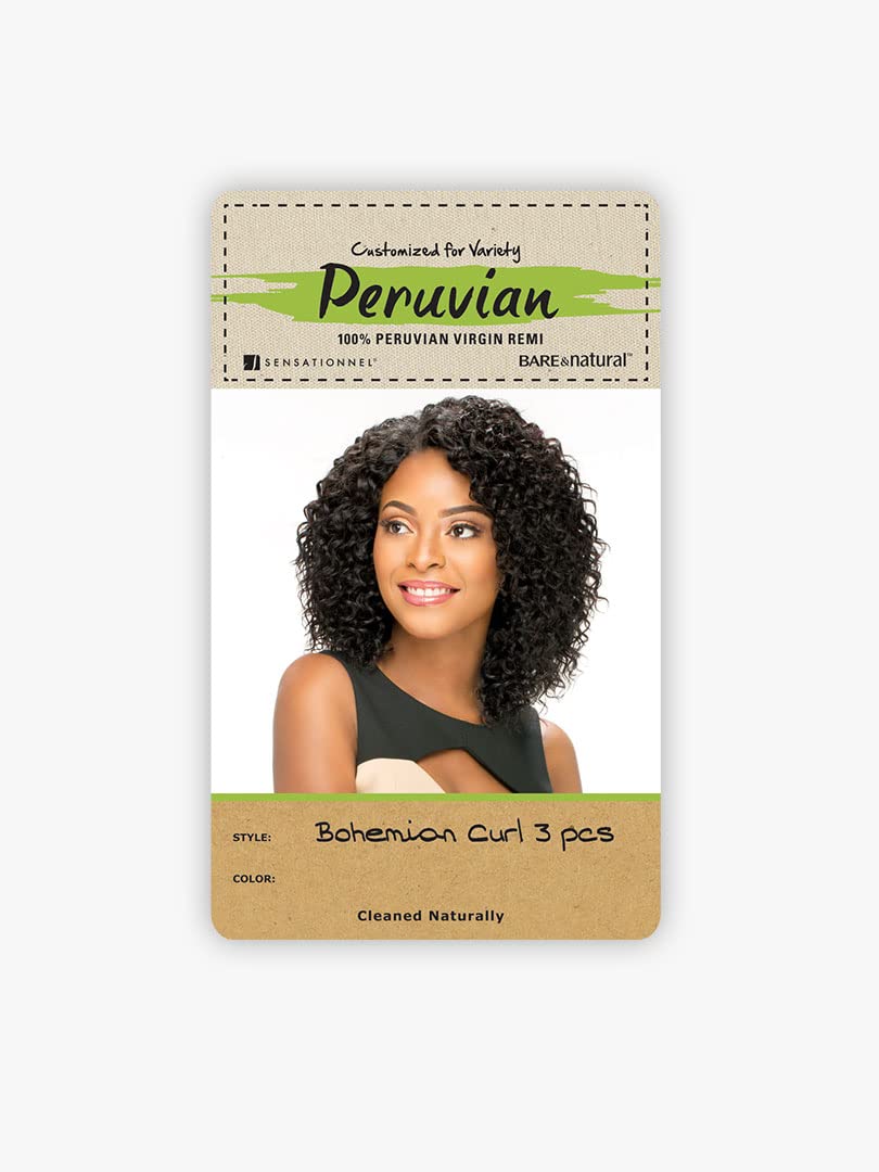Amazon.com : BOHEMIAN CURL 10S 3PCS (Natural) - Sensationnel 