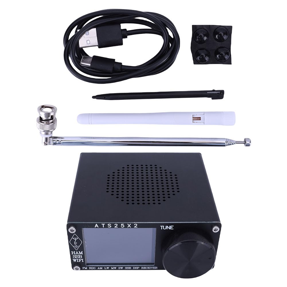 Amazon.co.jp: ALINUOYQ ATS25X2 フルバンドラジオ FM/LW/MW/SSB 短波