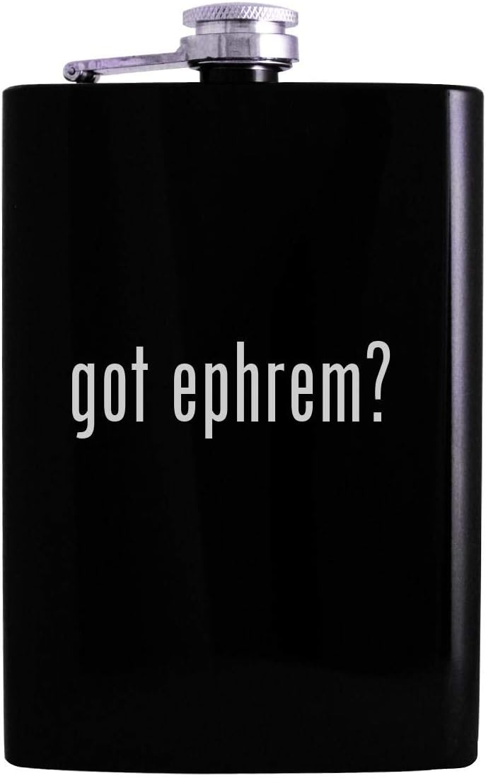 got ephrem? - 8oz Hip Alcohol Drinking Flask, Black