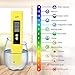 Water Quality Tester 2 in 1 Set, PH & TDS Water Tester, 0~9990 PPM, EC and Temperature Measurement; 0.01 PH High Accuracy with 0-14 PH Measurement Range, Measure for Water, Wine, Spas, Aquariums