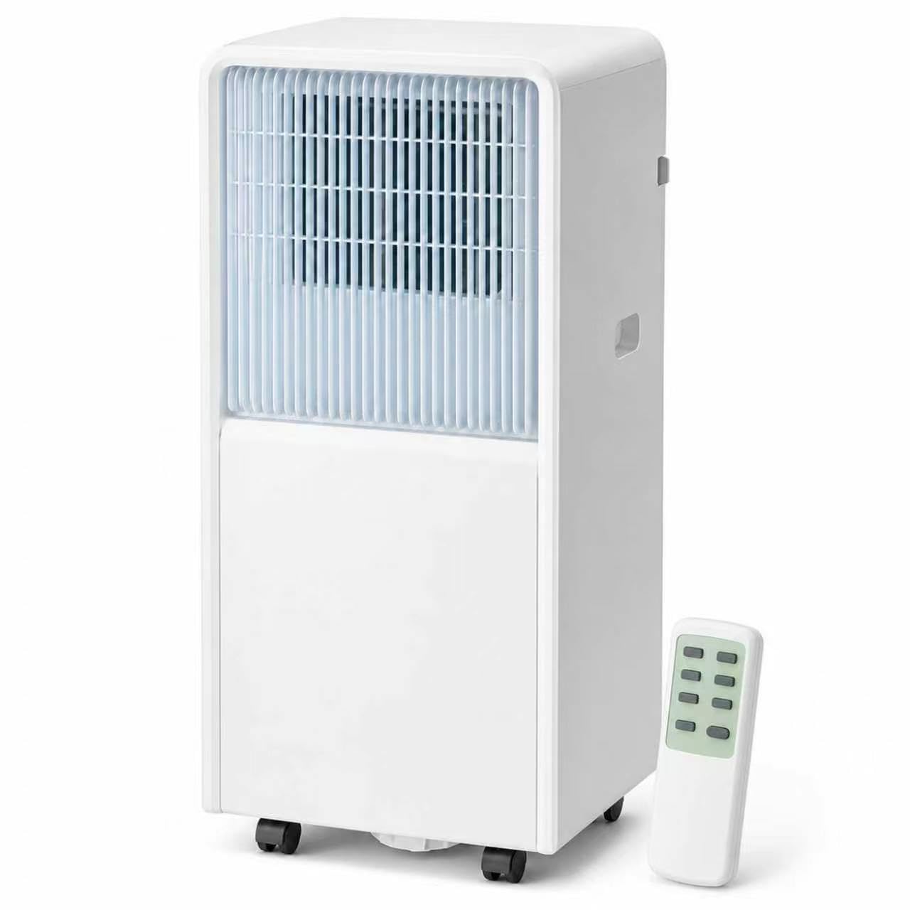MESCXTY Portable Air Conditioner, 14,000 BTU, Cooling, Dehumidifying and Fan Modes, with Remote Control Timer, for Tents, Campers Trucks, White