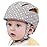 Huifen Adjustable Baby Head Protector, Baby Helmets for Crawling Walking Lightweight Safety Infant Helmet Jumping Running Breathable Hat Infant Essentials Toddler Helmets 6-24 Months (Star Gray)