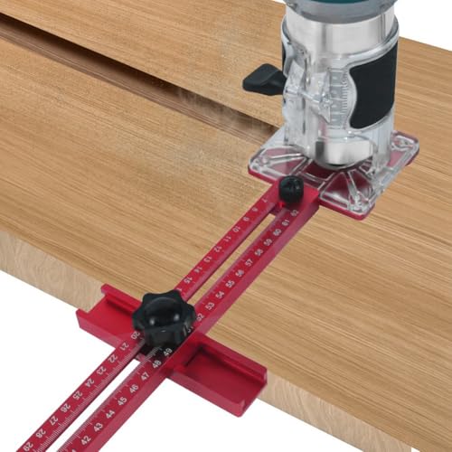 Support de rainure en aluminium pour guidage de défonceuse A