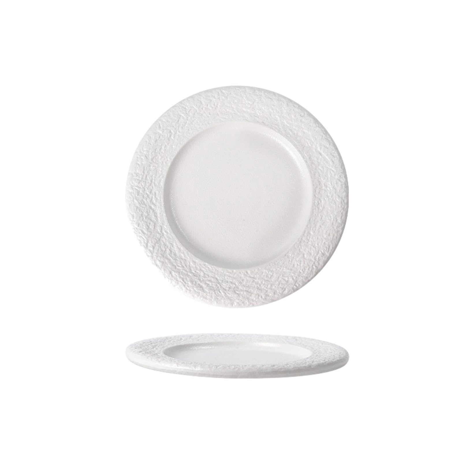 Prosty kolorowy glazurowany talerz ceramiczny