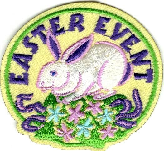 EASTER EVENT Iron On Patch Religious Cross Holiday