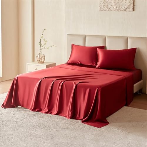 Mulberry Park Silks - 22 Momme 100% Mulberry Silk Sheets - King Size Bed Set - 16
