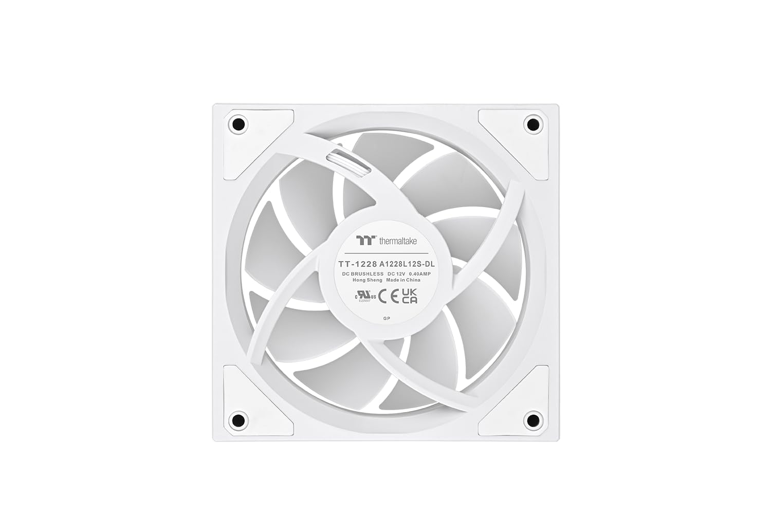 Thermaltake SWAFAN 120 EX Infinity ARGB Sync | Ventola per PC ARGB | Fissaggio magnetico MagForce 2.0 | Doppio specchio infinito | Pale per ventola intercambiabili | 120 mm | Snow