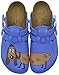 Produktbild BIRKENSTOCK Damen Kay Birko-Flor Clogs, 38 EU Schmal, Blau Dog Blue
