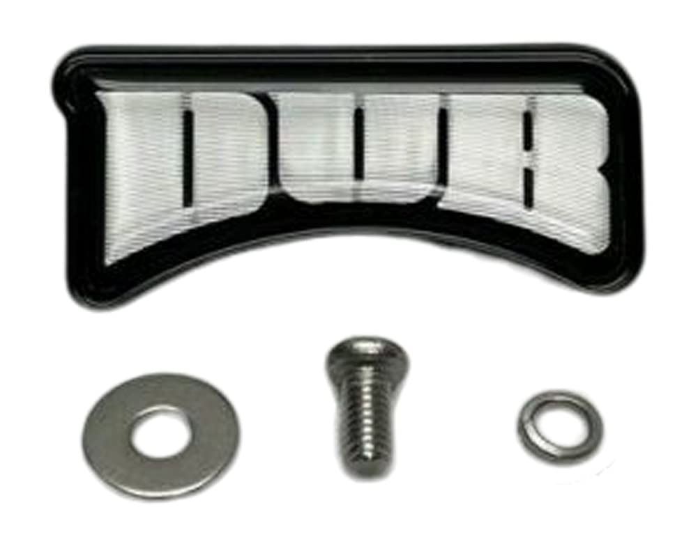 Spinner Nasty Logo Plate with Screws 65mm