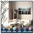 BUBOS 8 Pack Acoustic Wall Panels - High-Density Polyester Sound Absorbing Panels, Decorative Print Treatment for Recording Studio & Home Office, Peel and Stick, 16" x 12"