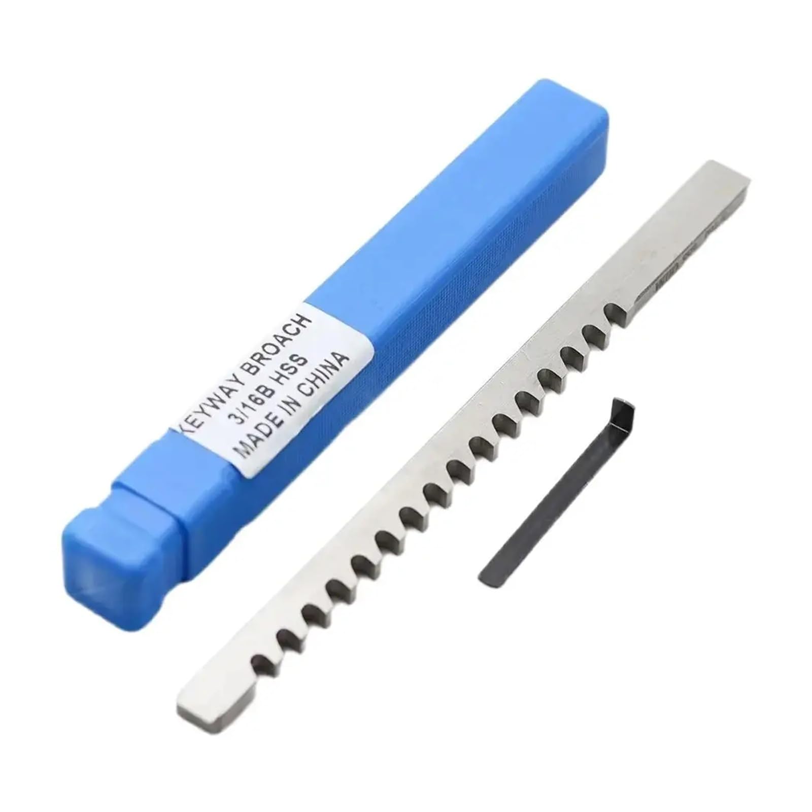Broccia per chiavetta 2-18 mm A1/B1/C1/D1/E1 Tipo a Spinta, Misure metriche, in Acciaio rapido, Utensili per chiavetta per tornio CNC (A1-3 mm)