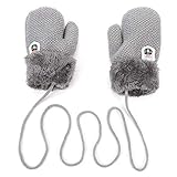 Photo Gallery avjera guanti invernali per bambini, da 1 a 3 anni, per bambini, a maglia, caldi, spessi, con corda, per esterni, morbidi, invernali, per ragazzi e ragazze, grigio., taglia unica Photo Gallery avjera guanti invernali per bambini, da 1 a 3 anni, per bambini, a maglia, caldi, spessi, con corda, per esterni, morbidi, invernali, per ragazzi e ragazze, grigio., taglia unica