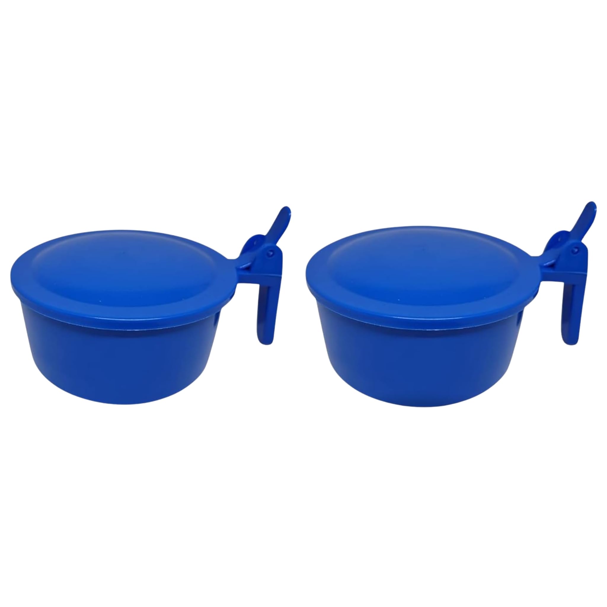 Sputum Pot with Lid | 100ml Spitting Mug | Durable Plastic | Strong & Reusable | Blue Color | Leak-Proof Medical Container | Hygienic Use | Pack of 2-image-19