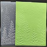 Material : Plastic ; Size : 5x7 Inch ; Item fits into popular embossing machines ; Easy to use,quickly take you a nice 3D relief card ; Great for a wide range of occasions & making types such as cards, scrapbooks, gift tags & much more.