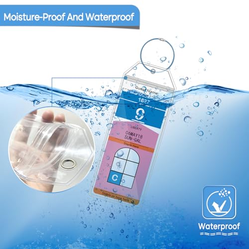 Cruise Luggage Tags for Royal Caribbean & Celebrity Cruise Essentials in 2024-2025 (4 Pack)4