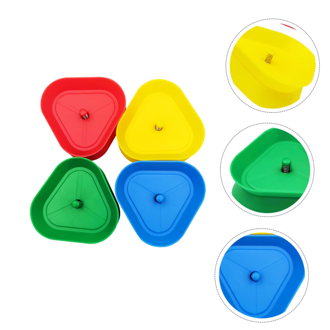 Wakauto 2sets Poker Card Inserter Rack Poker Holder Rack Card Holder for Small Hands 4pcs*2