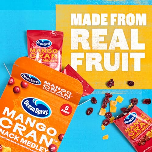 Ocean Spray ® Mango Cran™ Snack Medley, Cranberry And Mango Dried Fruit Snack thumb #1