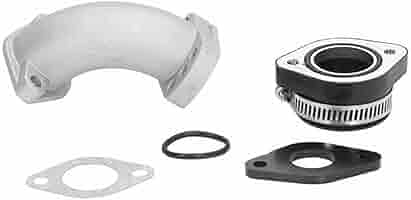 Stoneder, Tubo Collettore Di Aspirazione YX-02, Angolato, 27 Mm