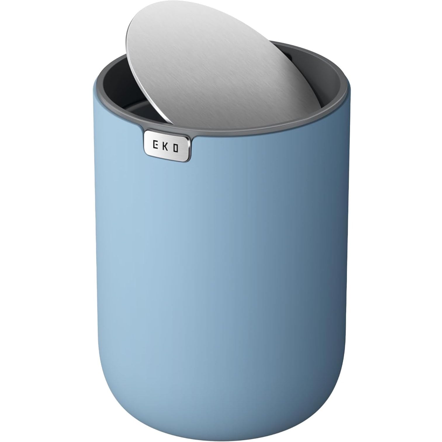 EKO Fandy Mini Pattumiera 2,2 L con Coperchio Basculante, Blu
