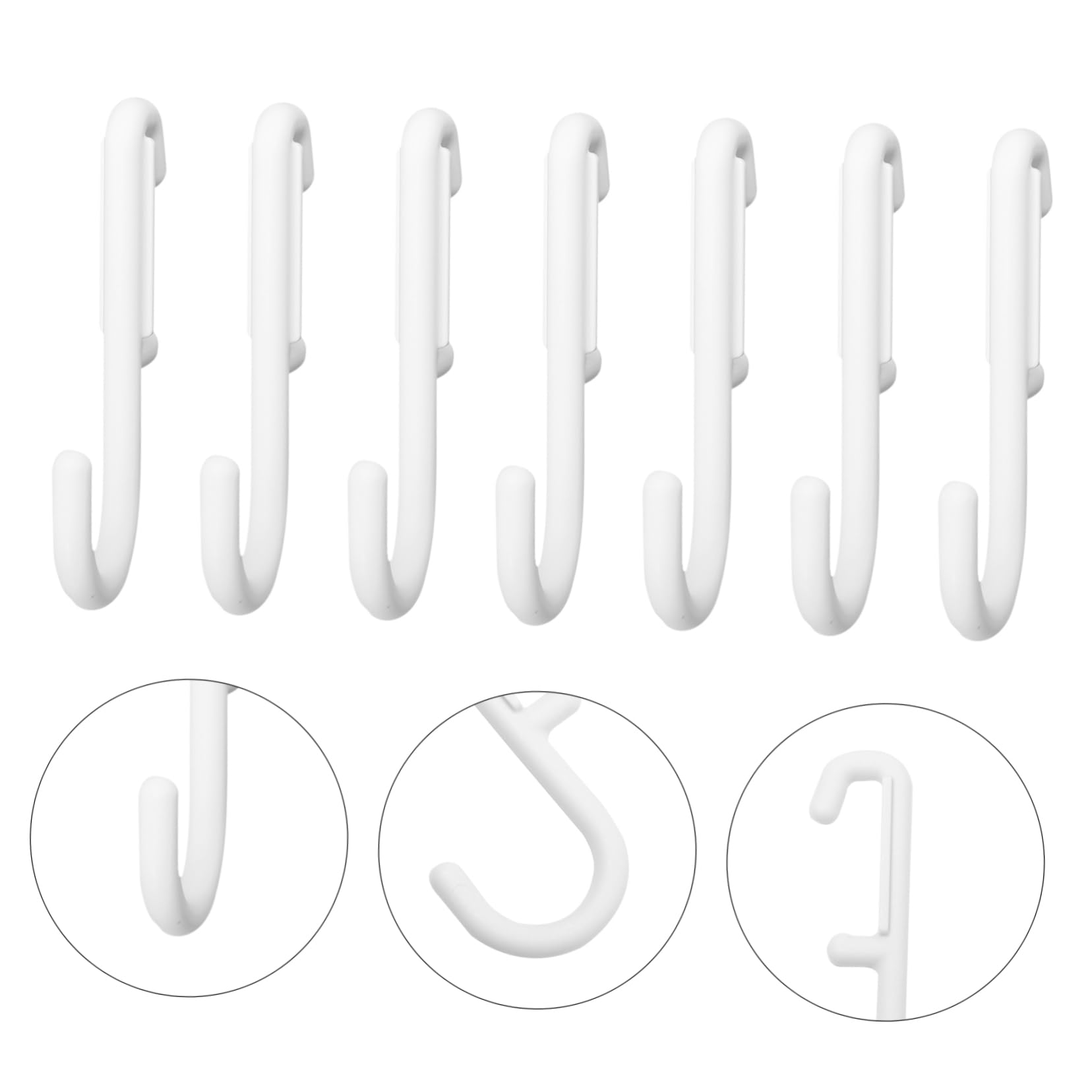 Hohopeti 14Pcs Pegboard Hooks for Kitchen Bedroom and Office Versatile Hanging Hooks for Supermarket Hole Boards and Display Shelves - Image 4