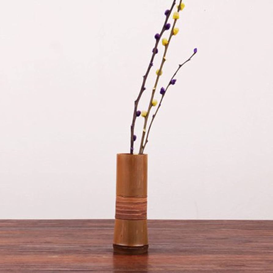 Amazon.co.jp: 花器 花瓶 竹製 インテリア 竹の籐 DIY 置物 キッチン Amazon.co.jp: 花器 花瓶 竹製 インテリア 竹の籐 DIY 置物 キッチン