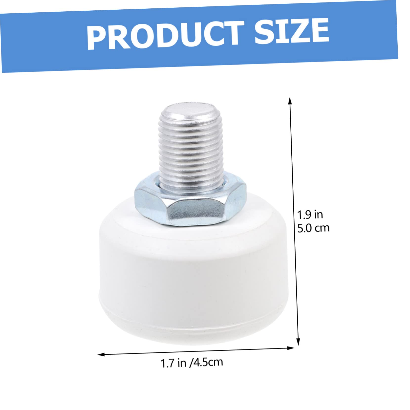 ARTSEWPLY Convenient Roller Skates Stopper for Double Row Inline Skating Easy Installation Wear Resistant Rubber Brake Block Mute Effect for Safe Stopping and Rim