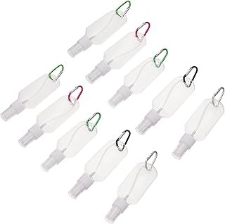 minkissy Empty Spray Bottles Portable Spray Bottles 30 pcs Practical Key Chain Spray Bottles Cosmetic Dispensers for Travel Travel Spray Bottles Mini Spray Bottles