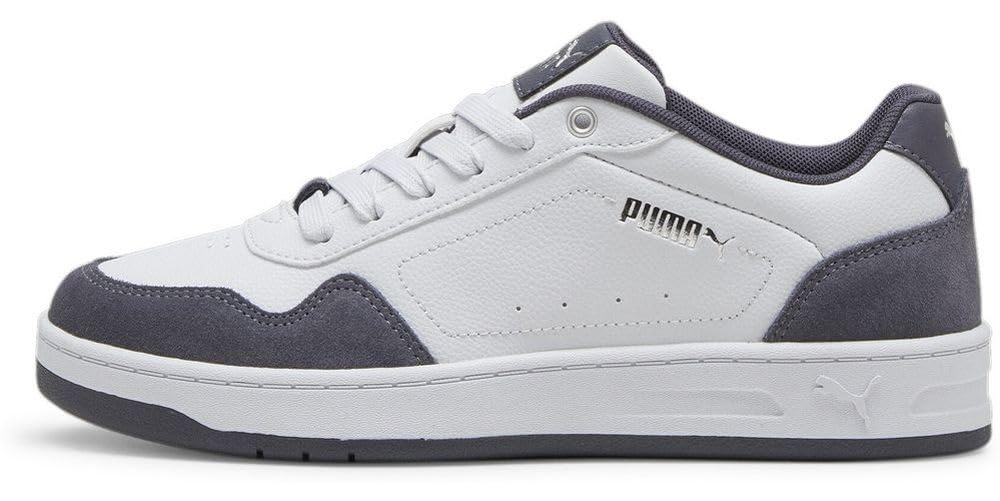PUMA Women Court Classy SD Sneaker, Silver Mist-Galactic Gray, 38.5 EU