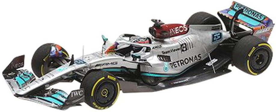 MINICHAMPS 1/43 - Mercedes-AMG W13 E Performance - GP Miami 2022, Gray
