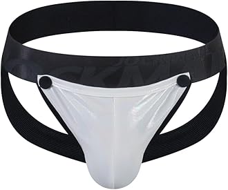 JOCKMAIL Jockstrap Athletic Supporters with Removeable Front Men Jock Strap Male Underwear