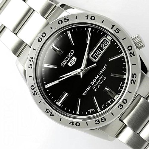 Amazon.co.jp: SEIKO 5 Automatic 50m防水 自動巻 メタルベルト
