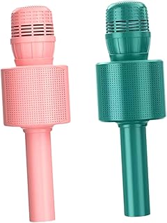 Toyvian Microphone Childrens Microphone Portable Mic Wireless Microphone 2pcs Karaoke Mic Kids Microphone Handheld Microphone Ktv Supplies Wireless Speaker Cordless Microphone Plastic K9
