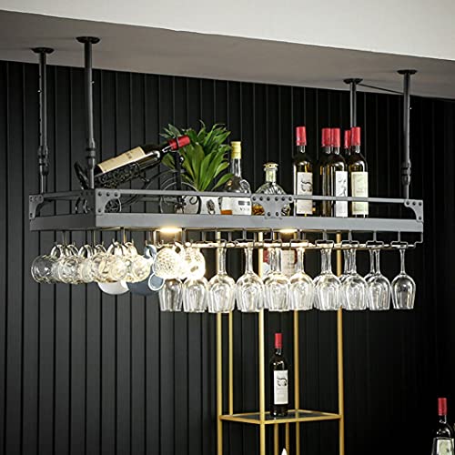 Décoration étagère de rangement pour bouteilles et verres - 2