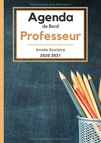 Télécharger Agenda de Bord Professeur - Année scolaire 2020 2021: Collège Lycée - Pour chaque semaine: 1 doub livre En ligne