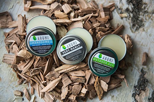 Aromi Solid Cologne | Sweet Men’s Fragrance – Vanilla, Sandalwood, Musk - Vegan And Cruelty-Free Scent, Portable, Travel-Friendly, Affordable, Gift Idea 1 Oz - (Handsome) #TOP7