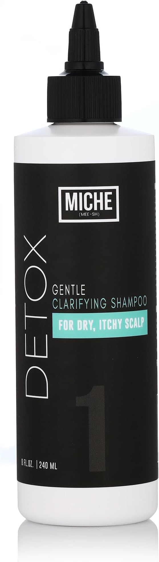 Detox Gentle Clarifying Shampoo - Anti-Dandruff, Deep Cleanse & Buildup Removal, Refreshing Scalp Care for All Hair Types