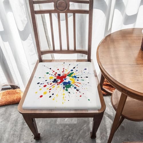 Coussin de sol de méditation en mousse à mémoire de forme et motif imprimé abstrait - 5