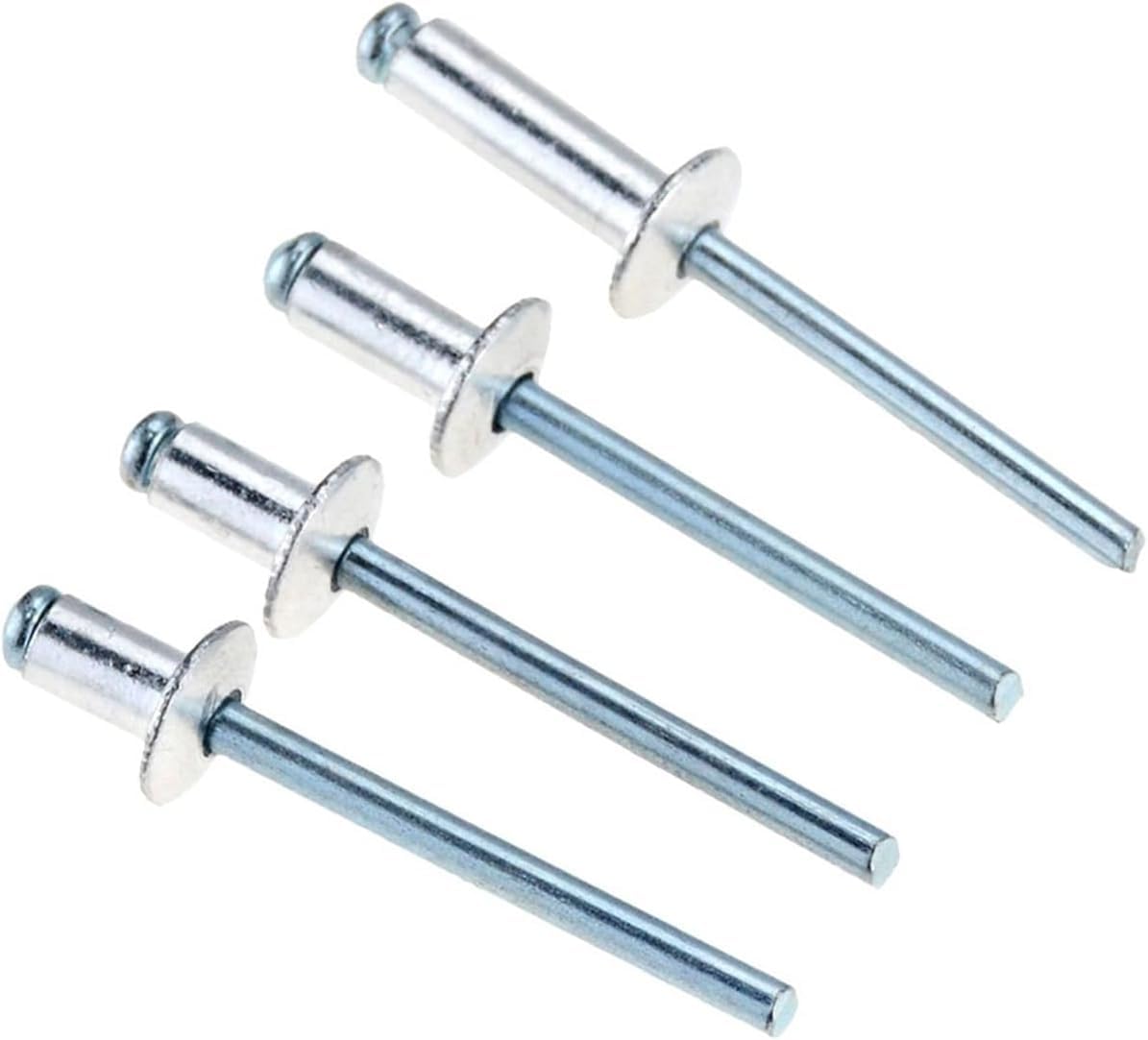 Aluminiowy trzpień z łbem grzybkowym ślepym nitem