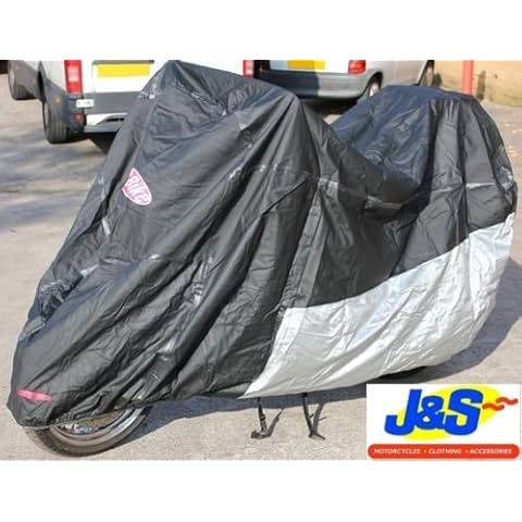 DR BIKE DUAL LAYER MOTORCYCLE COVER MOTORBIKE SCOOTER COVER J&S (LARGE L) Cover