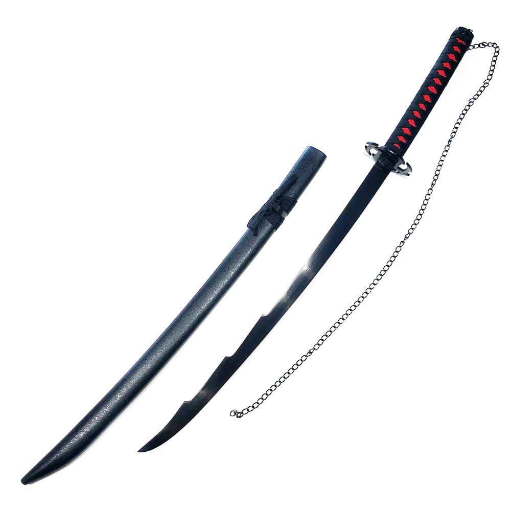 Katana of Ichigo Zangetsu v2 Metall Anime Manga Schwert Cosplay