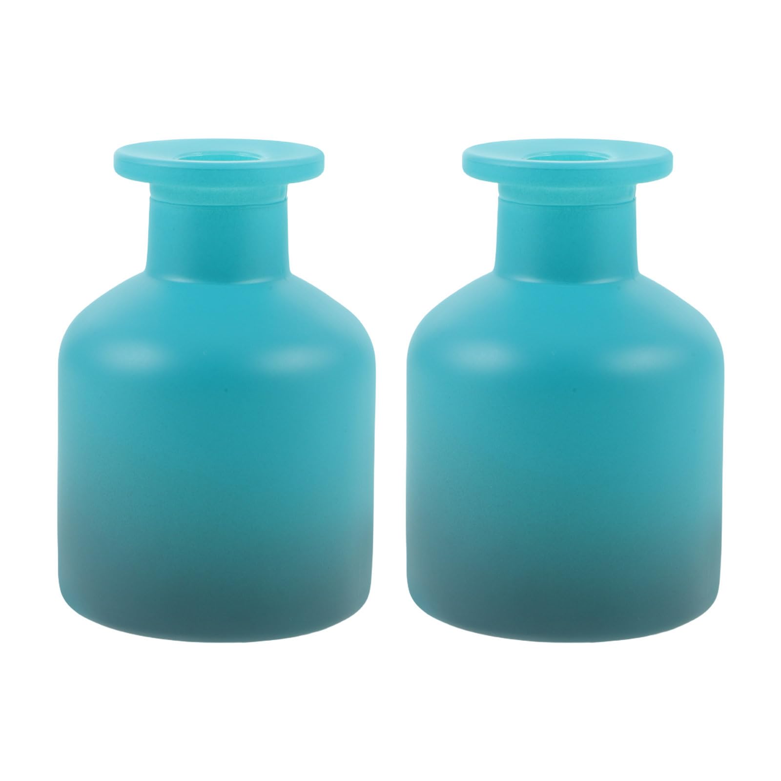 Flacon diffuseur rechargeable Healeved en verre bleu pour parfum d'ambiance intérieur