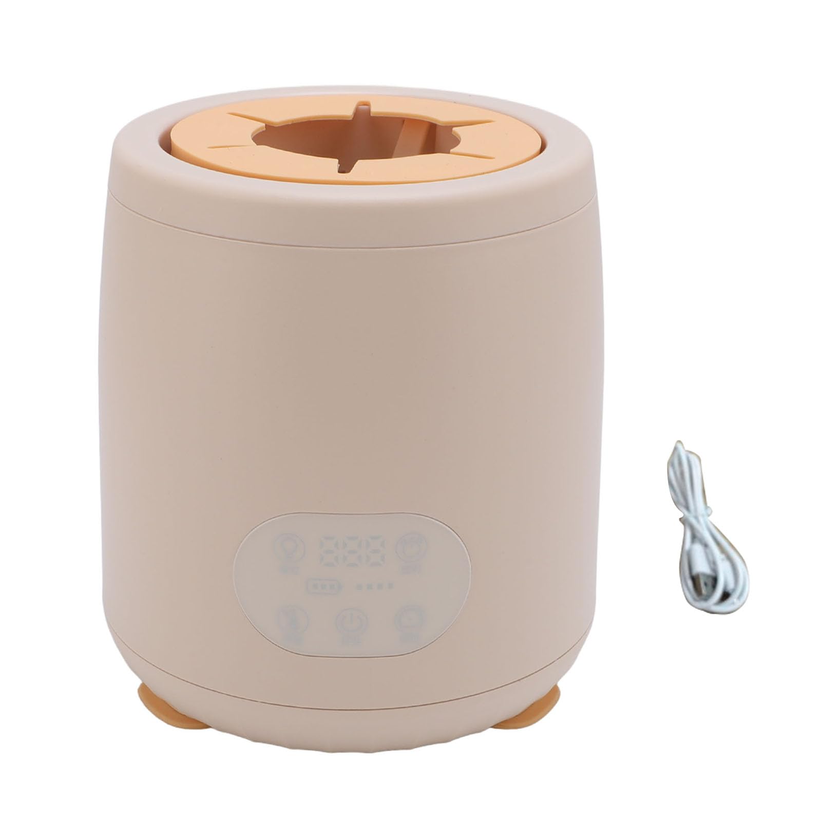 Coctelera de biberones de Leche para bebé, 4 velocidades, 5 temporizadores, agitador automático, Temperatura Constante, Calentador con luz Nocturna