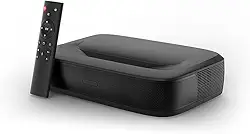 Projetor H2 Native 4K UHD com laser triplo | ultra curto de 120 polegadas | 3000 lúmens ANSI | Suporte 8K | Rec.709| Cuidados com os olhos | Android TV