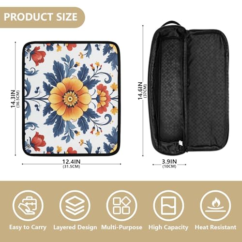Bolsa organizadora para planchas con tapete resistente al calor miniatura 4