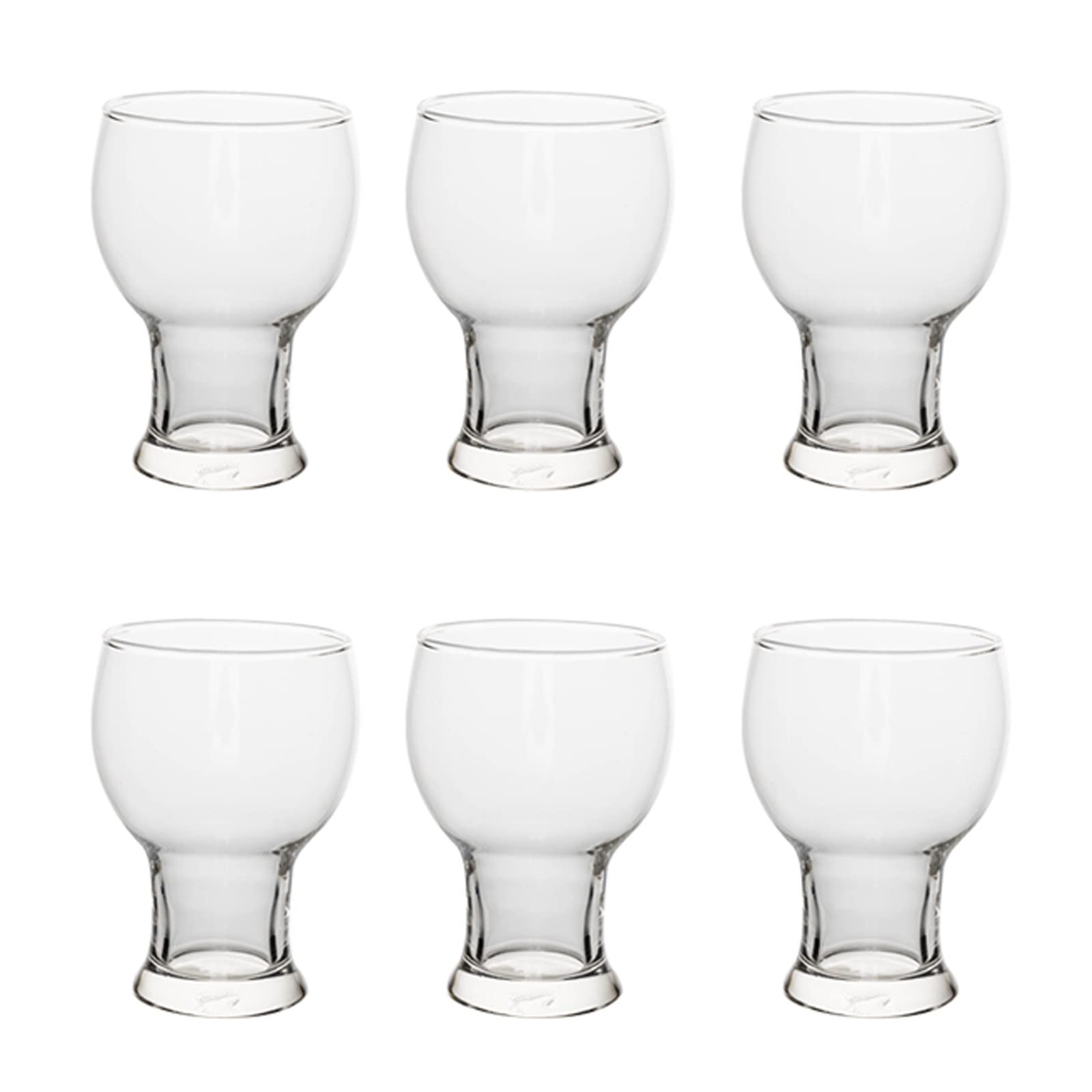 HJXGQJM Jarro De Cerveza, Copas De Cóctel 6 Piezas, Copas De Vino Degustación,Perfecto for Familias, Restaurantes Y Fiestas, Apto for Vino Espumoso, Copas Vino Cristal Copas de Vino(13cm)