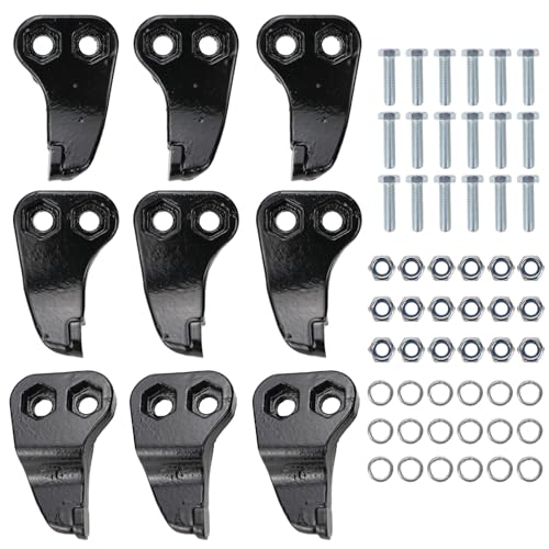 9PCS Carbide Cutting Teeth Compatible with DK2 Stump Grinder Model OPG777